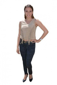 Pantalon lung de primavara-vara, bleumarin cu flori negre