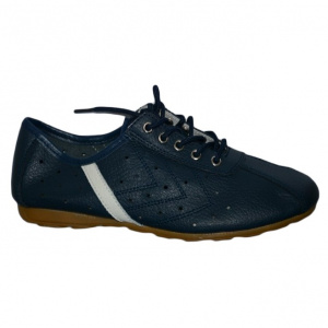 Adidas de primavara-vara, nuanta bleumarin, cu perforatii mici