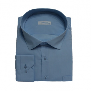 Camasa barbateasca casual ,model simplu,nuanta de albastru