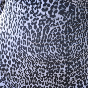 Rochie de club, cu imprimeu animal print