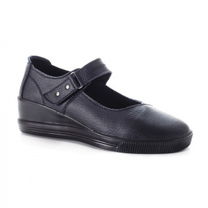 Pantof de dama foarte comod, culoare neagra, din piele naturala