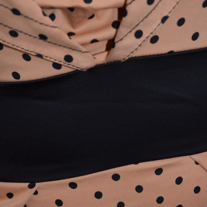 Rochie cambrata, mini, de culoare portocalie