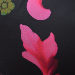 Rochie rafinata ,multicolora cu centura neagra
