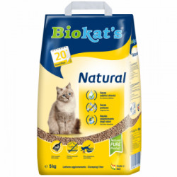 Nisip pentru litiera Biokat's Natural 5 kg