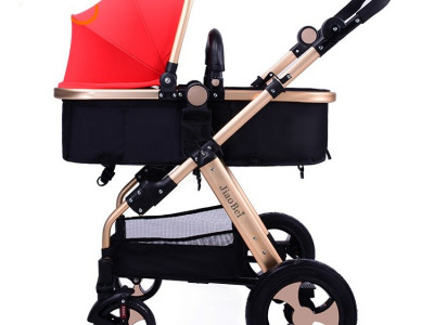 Carucior 3 in 1 cu landou transformabil in parte sport