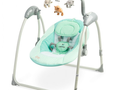 Leagan electric cu telecomanda Caretero LOOP Mint