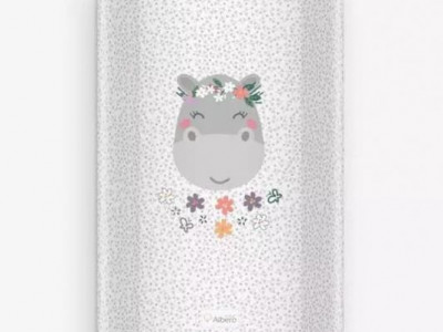 Saltea de infasat bebe cu intaritura 70x48 Klups Hippo A001