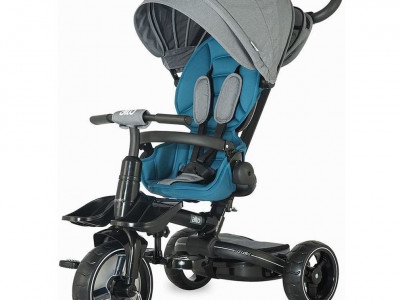 Tricicleta multifunctionala COCCOLLE Alto albastru