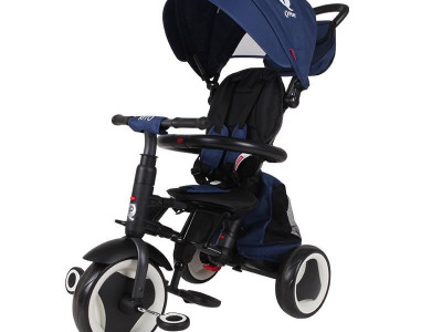 Tricicleta pliabila Qplay Rito+ Albastru