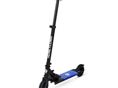 Trotineta LED QPlay Honeycomb Albastru