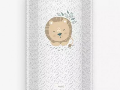 Saltea de infasat bebe cu intaritura 70x48 Klups Lion A002