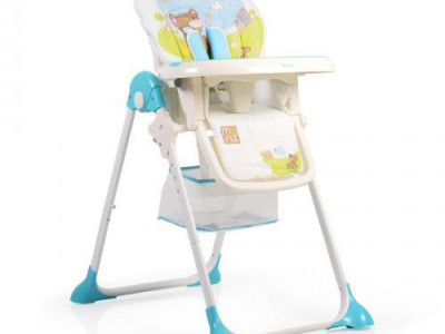 Scaun de masa copii Cangaroo Hunny Blue