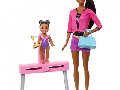 Set Barbie by Mattel I can be Sport 2 papusi cu accesorii FXP40