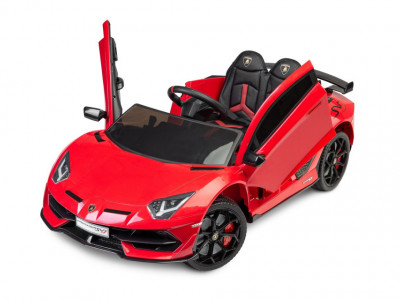 Masinuta electrica cu telecomanda Toyz Lamborghini Aventador SVJ 12V Red