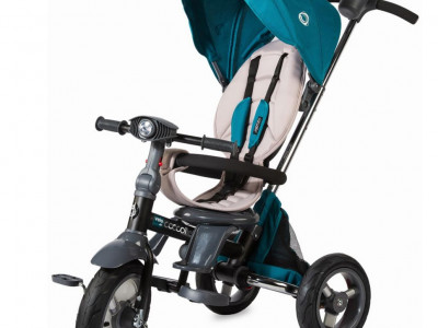 Tricicleta multifunctionala 4in1 cu sezut reversibil Coccolle Velo Air Verde