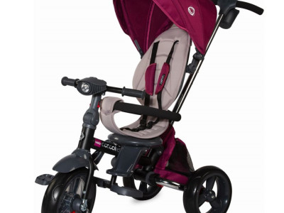 Tricicleta multifunctionala 4in1 cu sezut reversibil Coccolle Velo Violet