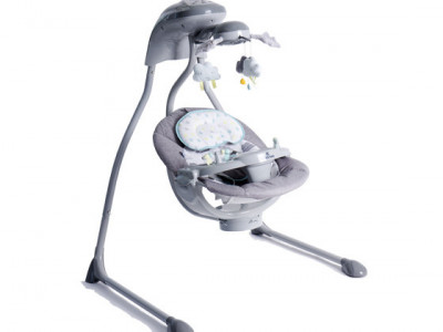 Leagan electric Baby Swing Angels Hug cu conectare la priza
