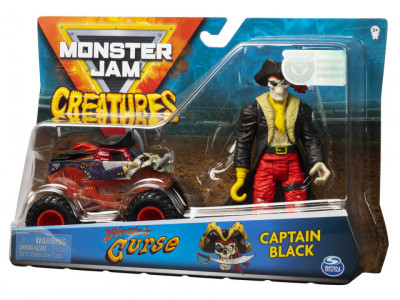 MONSTER JAM MACHETA BLESTEMUL PIRATILOR SI CAPITANUL NEGRU