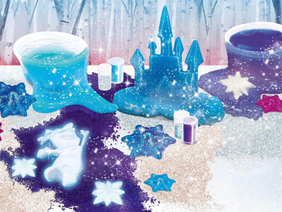 Set experimente Frozen 2 - Slime de cristal