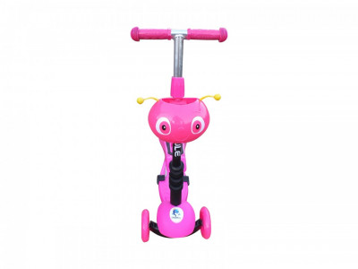 Trotineta copii smart 3in1 PINK