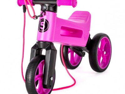 Bicicleta fara pedale Funny Wheels SuperSport 2 in 1 Violet