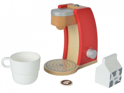 Jucarie din lemn Eichhorn Coffee Machine