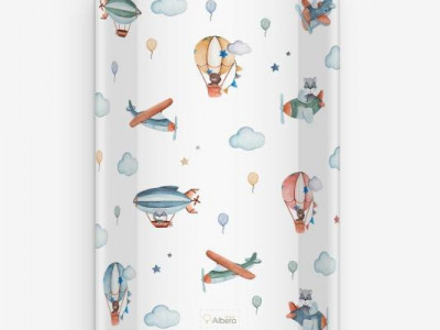 Saltea de infasat bebe cu intaritura 70x47,5 Klups Sky World C004