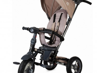 Tricicleta multifunctionala 4in1 cu sezut reversibil Coccolle Velo Air Bej
