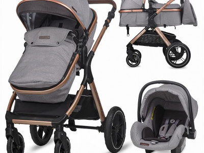 Carucior transformabil 3in1 Coccolle Melora Moonlit grey