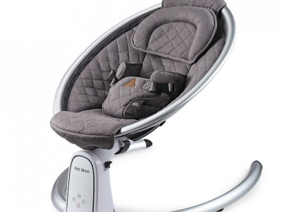 Hot Mom - Leagan Electric Pentru Copii, Gri