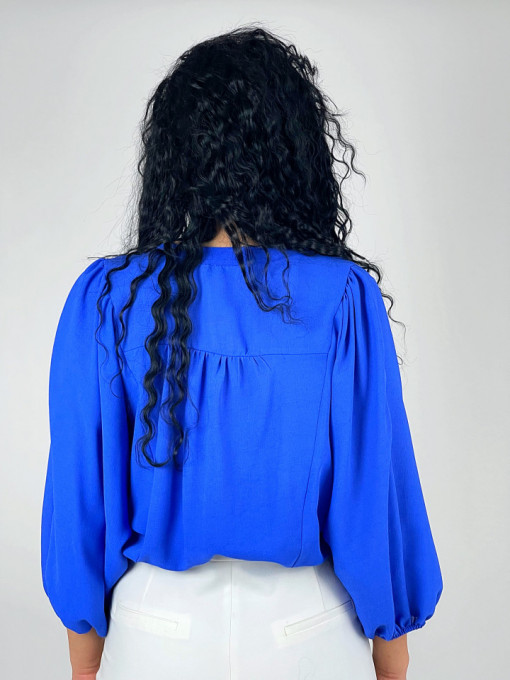 Bluza Linen Blue