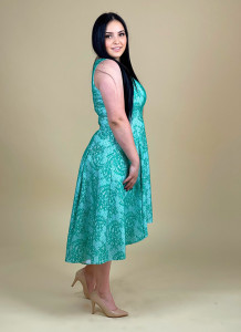 Rochie Green Lace +