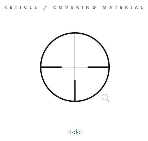 Luneta de arma pentru vanatoare Kahles Helia 2-10x50i 4-Dot - 10624 8
