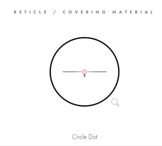 Luneta de arma pentru vanatoare Kahles 4 x 30i, Circle Dot - 10555 4 5 7