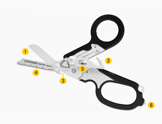 Foarfeca Multi-Tool Leatherman Raptor Rescue Negru - 832789 5