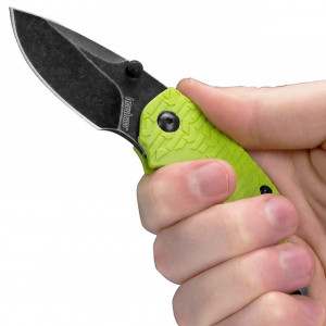 Briceag Kershaw Shuffle Lime, lama 6cm - KS8700LIMEBW