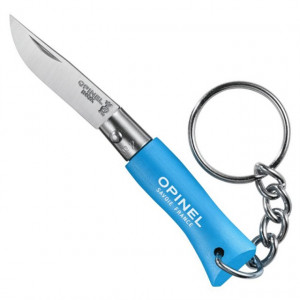 Briceag Opinel N°02 Albastru Inox Breloc, lama 3.5cm - 002270