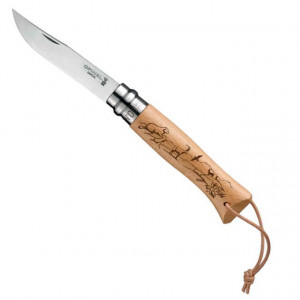 Briceag Opinel Nr.08 Animalia Marmota lama 8.5cm - 001641