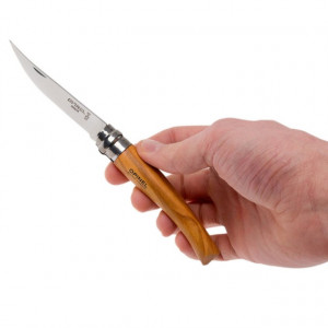 Briceag Opinel Nr.08 Slim Inox Maslin, lama 8cm - 001144