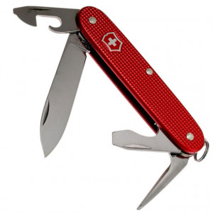 Briceag Victorinox Pioneer Alox, Berry Red - 0.8201.L18 - Limited Edition 2018