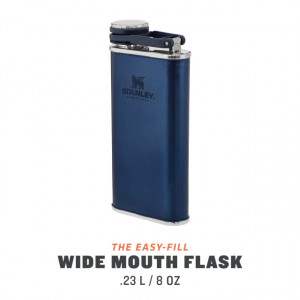 Butelca Stanley pentru alcool The Easy Fill Wide Mouth Flask Nightfall 0.24l - 10-00837-185