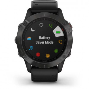 Ceas Garmin Fenix 6 Sapphire Gray/Black 47mm - HG.010.02158.11 battery saver