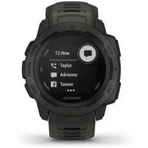 Ceas Garmin Instinct GPS Graphite - HG.010.02064.00 functii
