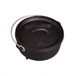 Ceaun din fonta cu capac - cuptor olandez Camp Chef 21,6 cm 1,9 litri CC-SDO8
