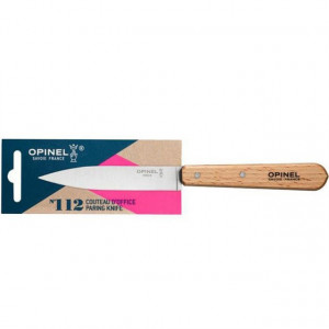 Cutit Opinel pentru decojit maro, lama 9.3cm - 001913