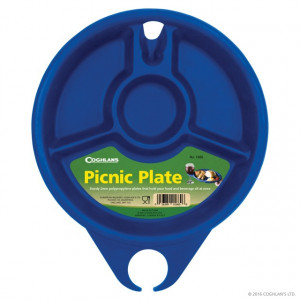 Farfurie pentru picnic din plastic dur Coghlans