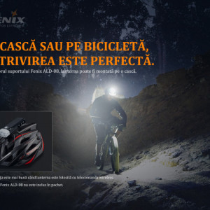 Lanterna bicicleta de ghidon Fenix BC30 V2.0 2200 Lumeni 187 Metri 3