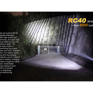 Lanterna Fenix RC40 - 6000 Lumeni - 730 Metri - Editie 2016 2