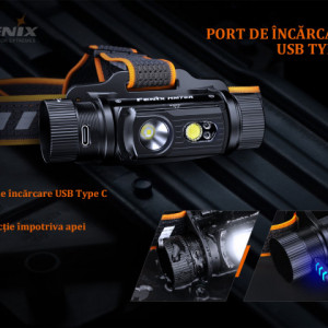 Lanterna frontala Fenix HM70R - Lanternă frontală - 1600 Lumeni - 186 Metri - ADV-453-001 5