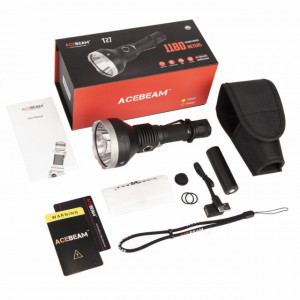 Lanterna profesionala de vanatoare Acebeam T27, 2500 lumeni, 1180 m